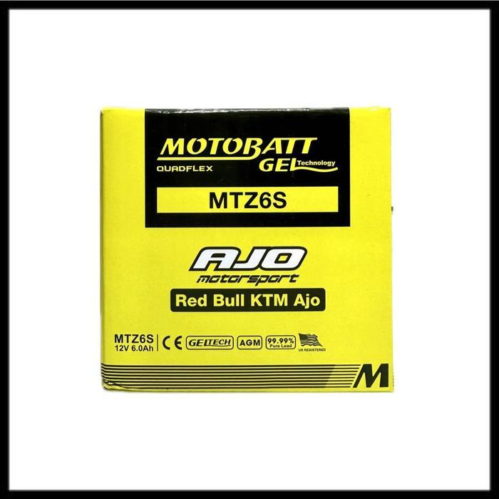 Aki motor Satria FU 150 motobatt MTZ6S Aki Gel