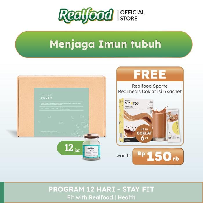 Realfood Stay Fit Minuman Sarang Burung Walet + Immune Booster