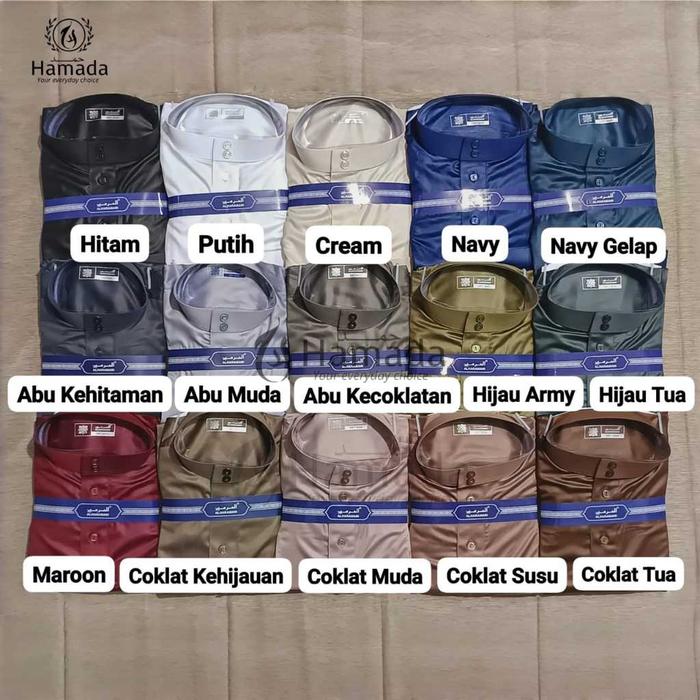 ( BISA COD ) GAMIS / JUBAH AL HARAMAIN POLYSTER IMPORT VIET UKURAN ANAK  REMAJA DEWASA POLOS THOBE P