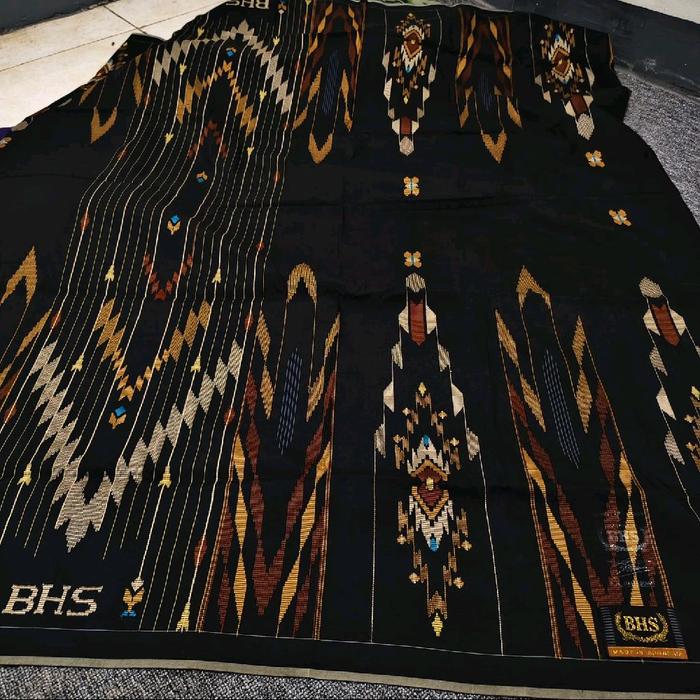 Sarung BHS SKE Full Sutra Spunsilk Jadul Gold Quallity Langka