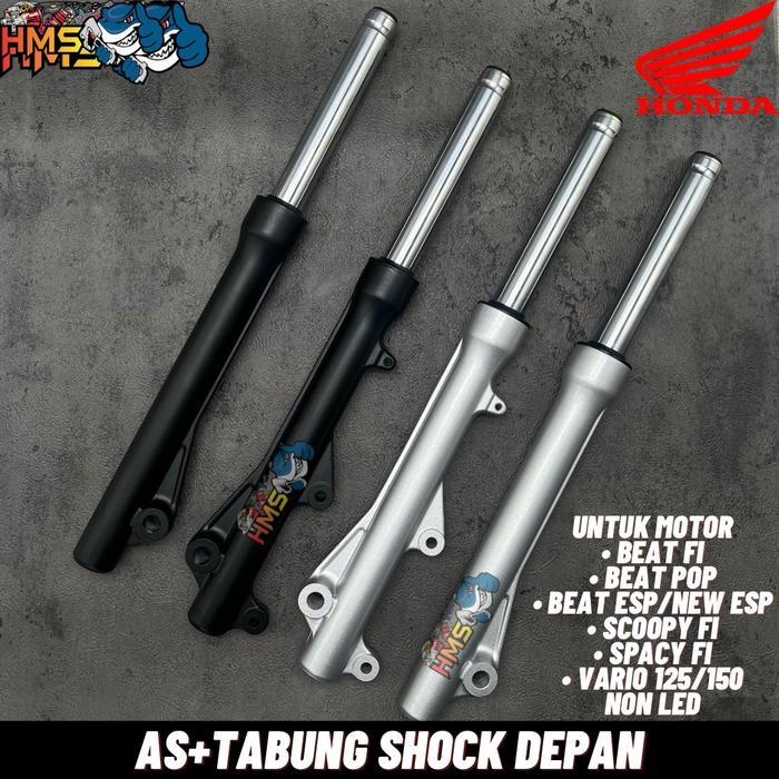 SHOCKBREAKER DEPAN TABUNG SHOCK DEPAN ASSY HONDA VARIO 150 125 BEAT FI SCOOPY FI SPACY FI BEAT POP B