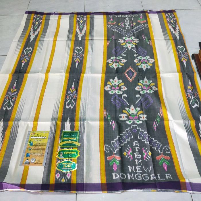 Sarung Donggala New ATBM 210 A1 Motif Terbaru Jahit Tengah