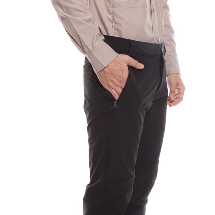 Mahameru Celana Panjang Gunung Stretch Pria Slim Fit Formal Kerja Hitam Katun C02-08