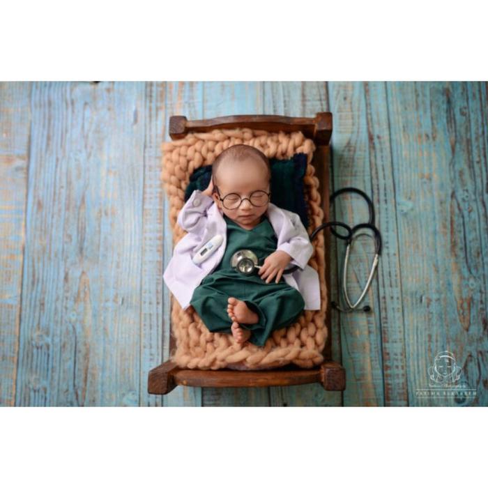 【NEW】 BAJU NAKES PROFESI DOKTER JAS DOKTER BAYI PROPERTY FOTO BAYI NEWBORN