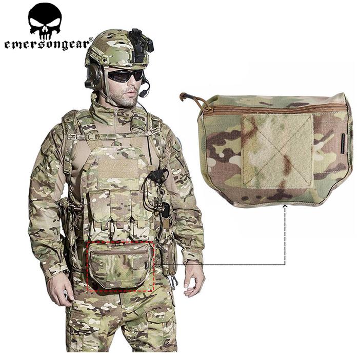 EMERSONGEAR Armor Carrier Drop Pouch AVS JPC CPC Plate Carrier Pouch