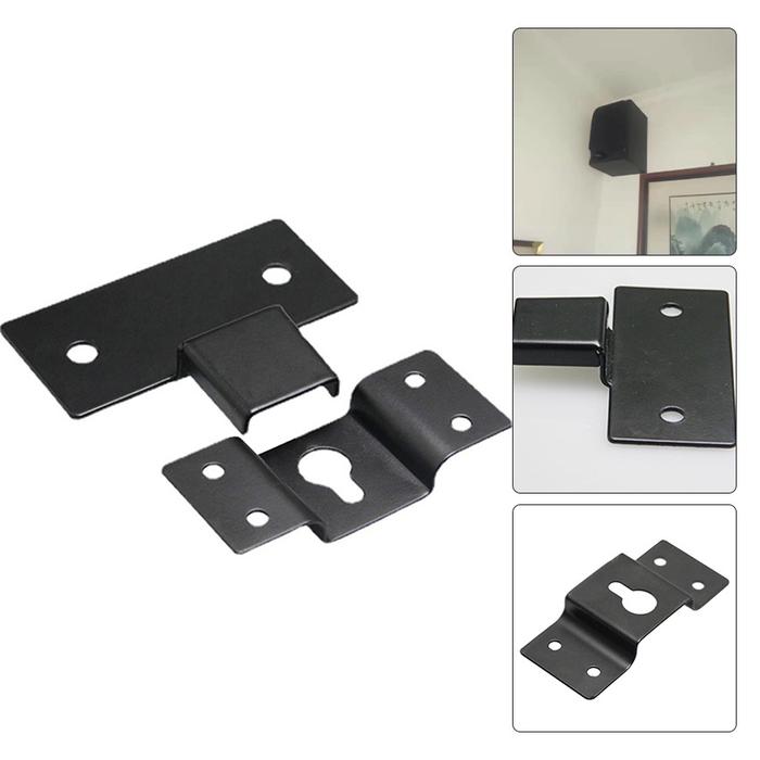 Breket Speaker Dinding Gantung Holder Speaker Wall Mount Stand Hook Hanger Plate Bracket Speaker