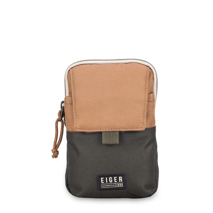 Tas Hp Pria Eiger Original 1 L Bahan Polyester Navy Wanderhaul Neck Pouch