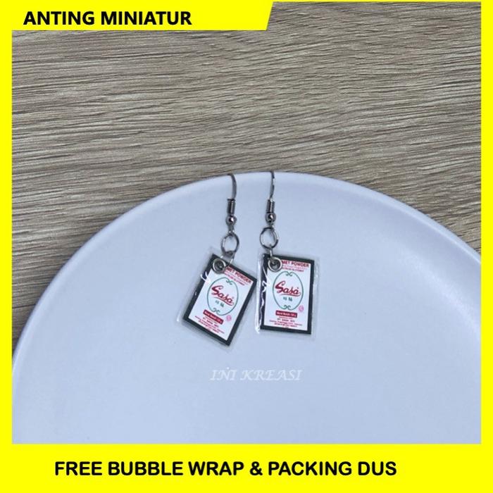 MINIATUR PRODUK ANTING MICIN SASA