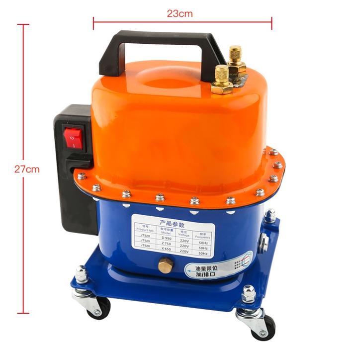 2-In-1 Vacum Pump Ac 250Watt Vacuum Pump Ac 4.8L Vacum Kompresor Ac Vacum Ac Value 1/4 Pk