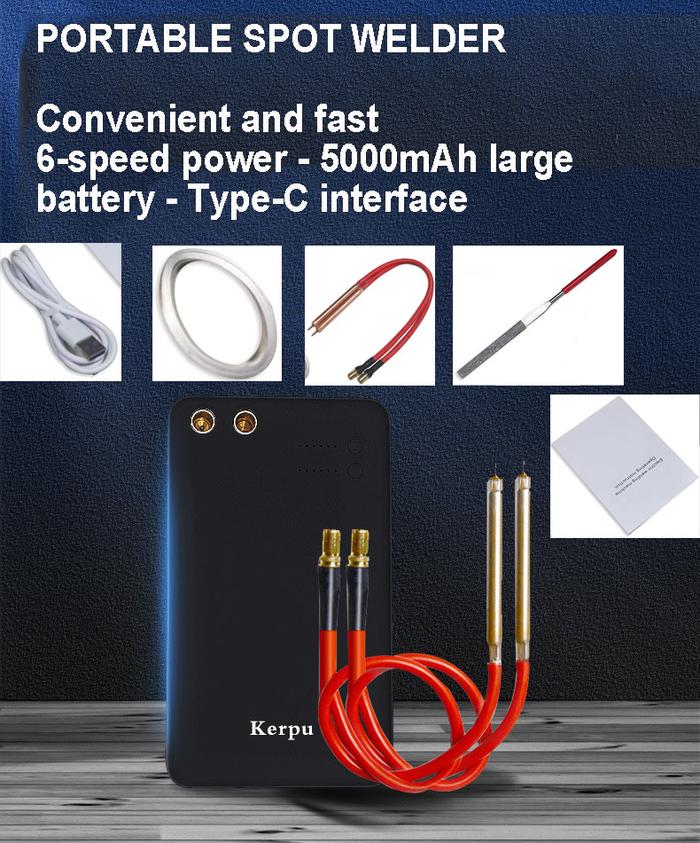 Portable Spot Welder DIY Battery Spot Welder for Battery Plate