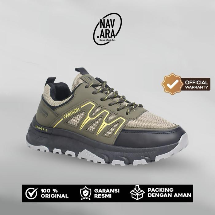 Navara Shoes-Sports Sepatu Pria Sneaker lifestyle sport running outdoor indor Viral Casual Shoes Ola