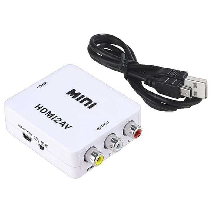Converter HDMI to RCA / HDMI to AV / hdmi to av converter Grosir