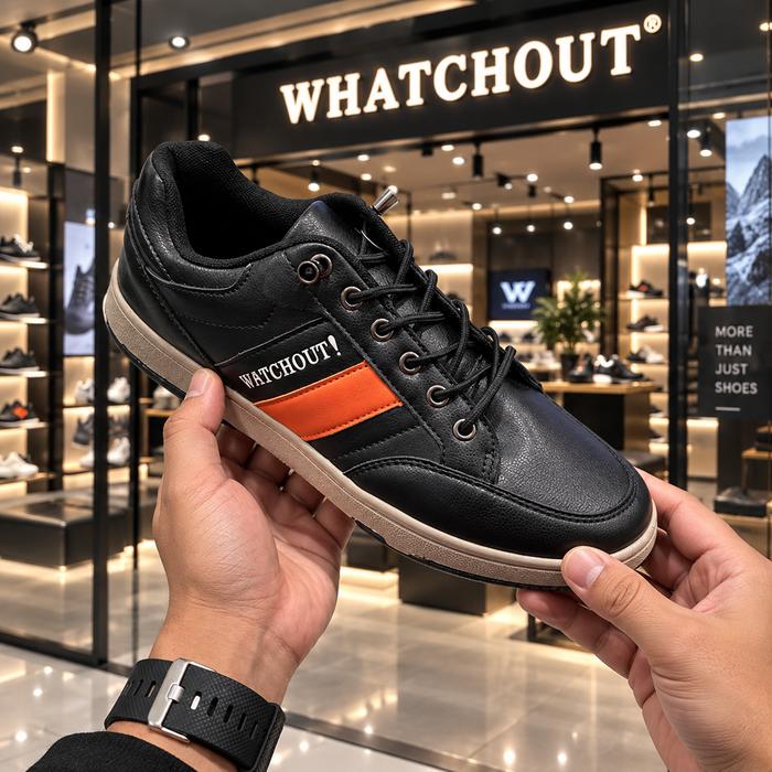 Watchout Sepatu Moccasin Pria Bahan Kulit Ringan Nyaman Original 40-44 Cocok untuk Kasual dan Formal