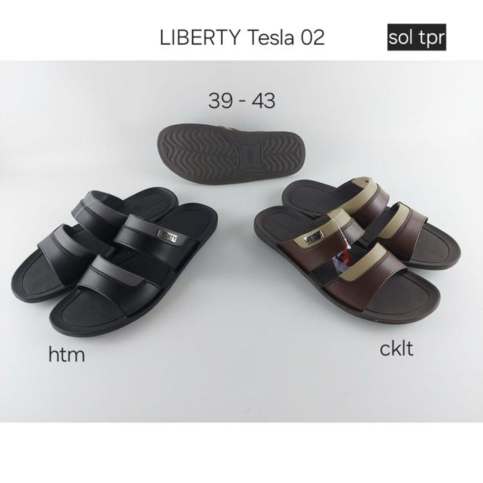 Sandal pria liberty terbaru Sendal laki-laki