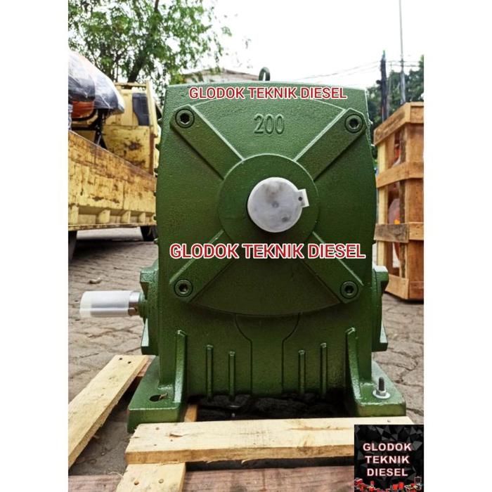 MESIN GEARBOX WPA 200 Ratio 1:10 - 1:60 SPEED REDUCER GEAR BOX WPA 200 1:10 - 1:60