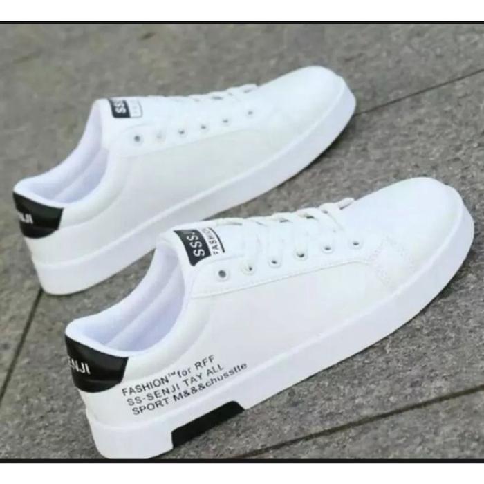 Sepatu Pria Casl Ss-Senjii Putih