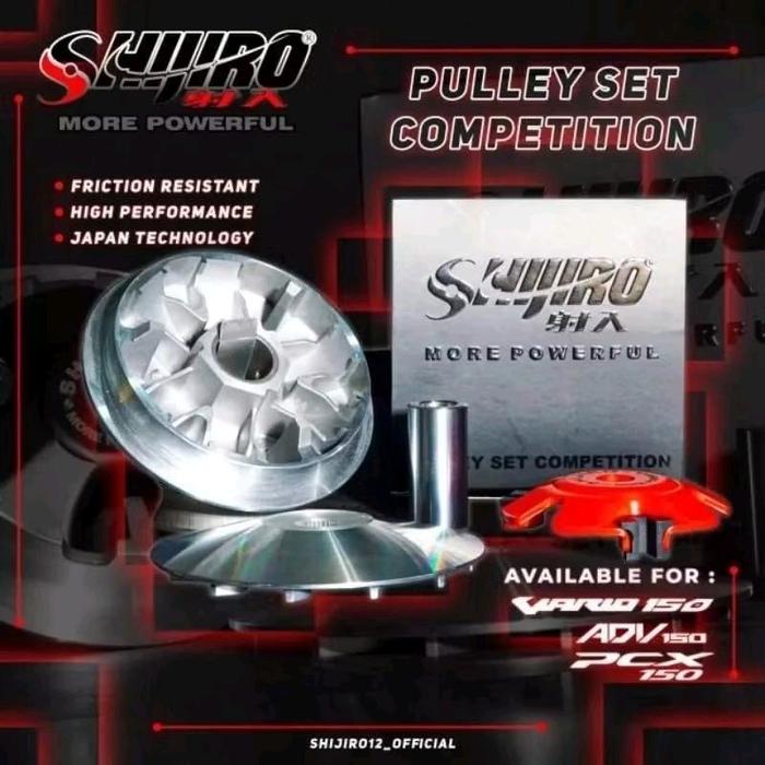 pully rumah roller SHIJIRO racing for Aerox Nmax Vario 125/150 PCX
