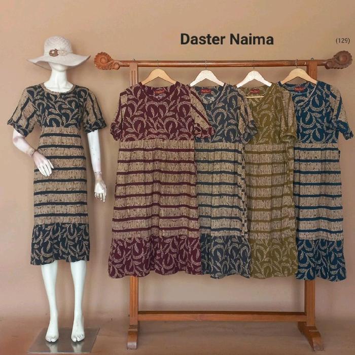Daster Naima By Putri Diana Busui Bahan Rayon Halus Terbaru Terlaris Asli Pekalongan