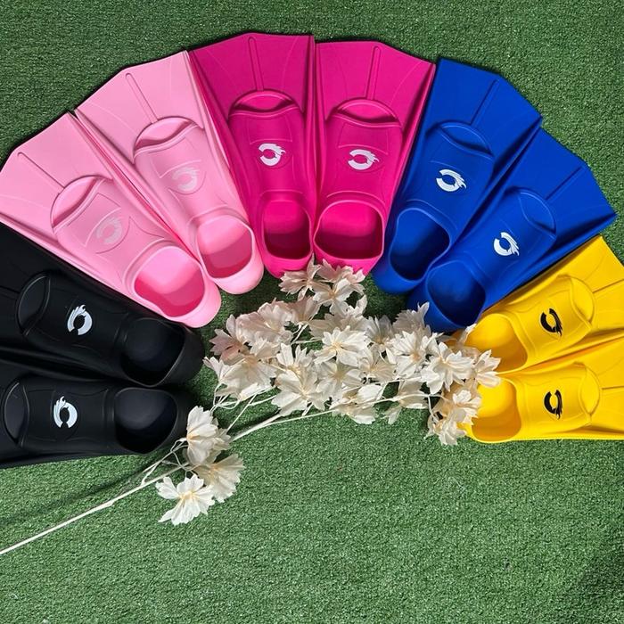 COWFISH CF 312 - Kaki Renang Katak Diving Fin Silicon -  Alat Bantu Belajar Renang Pemula Anak-Anak 