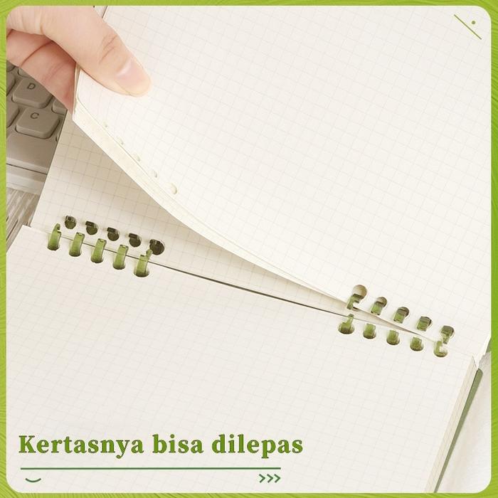 Notebook Buku B5 Flip Vertikal/ Buku Binder B5 /Tulis Sekolah Lucu Buku Notebook Aesthetic / Binder