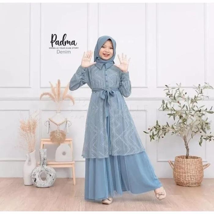 GAMIS ANAK PEREMPUAN REMAJA TANGGUNG USIA 10 11 12 13 14 15 16 17 TAHUN TERBARU BUAT LEBARAN 2024 NA