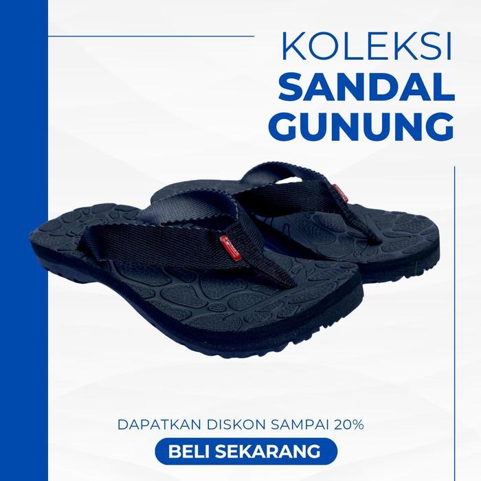 SANDAL EIGER PRIA/SANDAL JEPIT GUNUNG EIGER/SANDAL JEPIT EIGER Sandal jepit pria dan wanita karet Mu