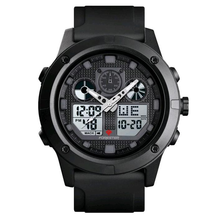 Jam Tangan Pria Forester JTF 1017 Digital Analog Watches Glasses
