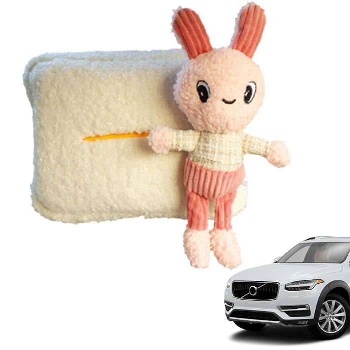 Car Tissue Paper Box Cartoon Duck Tissue Box Napkin Paper Holder
