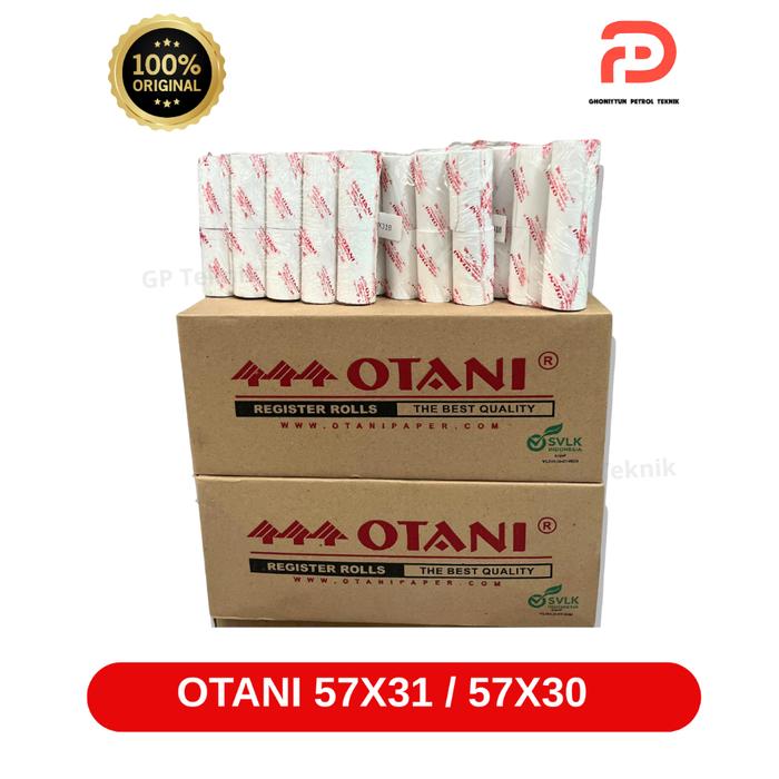 Kertas Struk Thermal Merek Otani 57x31 / Kertas Otani Thermal BEST SELLER!