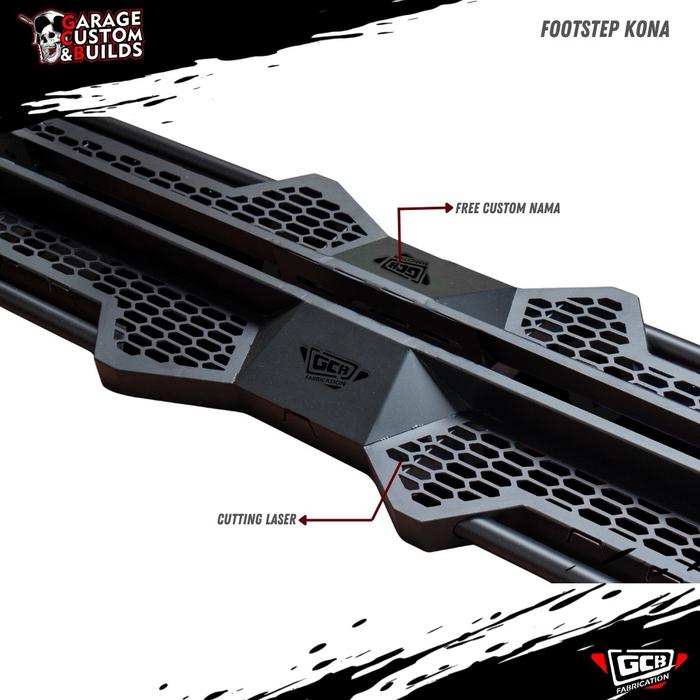 SIDEBAR KONA | FOOTSTEP KONA