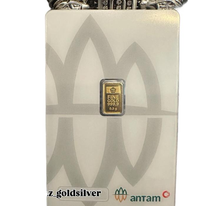 Emas Antam Indonesia Fine Gold 999.9 —- 0,5 Gram