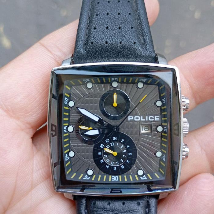 jam tangan police 12921j second preloved original