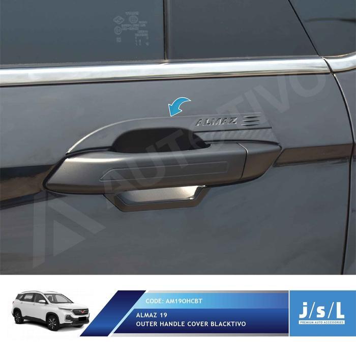 JSL Mangkok Pintu Wuling Almaz 2019 Outer Handle Blackdoff