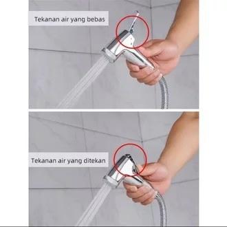 Sgmshop Kepala Jet shower Toilet Kamar Mandi Semprotan Kran Cebok Bidet
