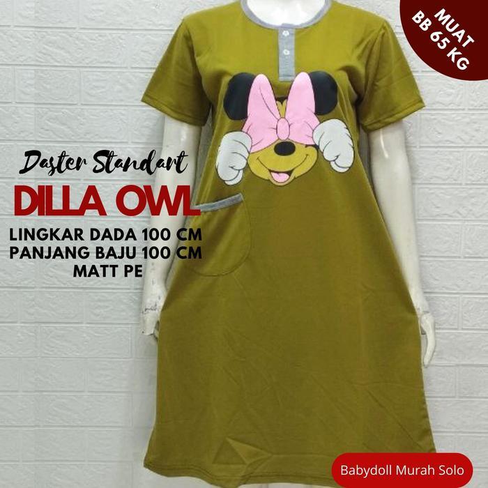 Paket Hemat Daster 5Pcs Mix Motif Lingkar Dada 100 Muat Bb 65 Kg Polos Motif Karakter Bahan Kaos  Dr