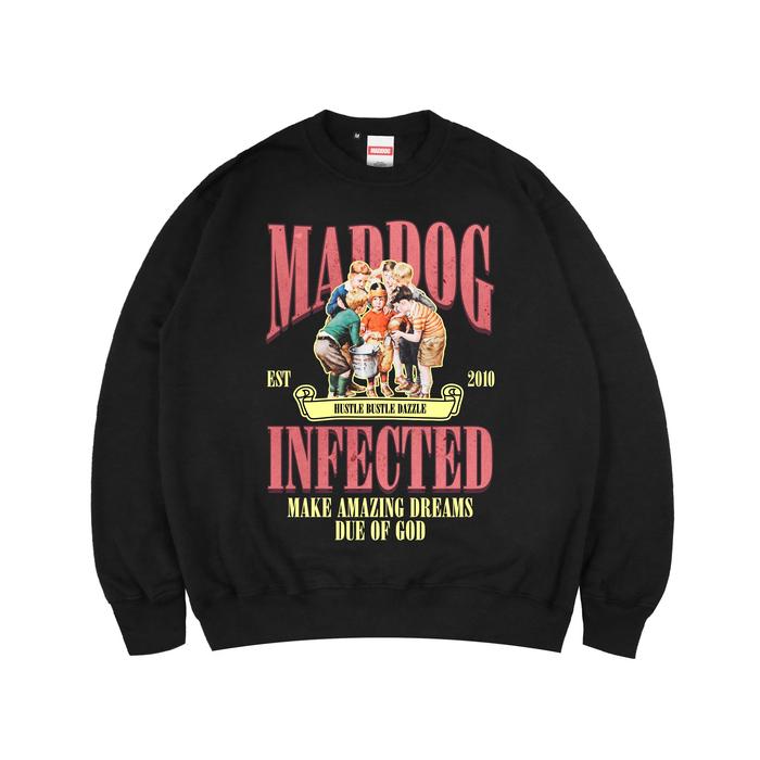 CREWNECK - ADOLESCENT - MADDOG INFECTED | Sweater Pria Wanita Unisex Distro Official ORIGINAL