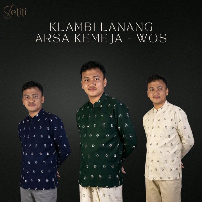 [NEW ARRIVAL] SETITI | Klambi Lanang | Arsa Kemeja | Kemeja Batik Pria