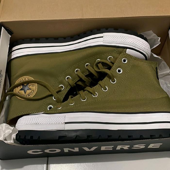 Converse CT AS City trek Cordura hikers boots green cosmic turlte