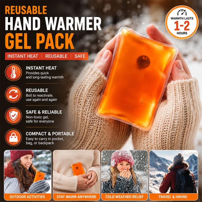 Coldchill Pack Gel Menghangatkan Tangan Kompres Hand Warmer Reusable - BZ560