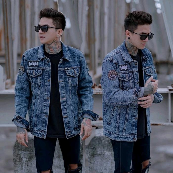Jaket Jeans The Bojiel Original - Jaket Jeans Pria - Jaket Jeans Murah