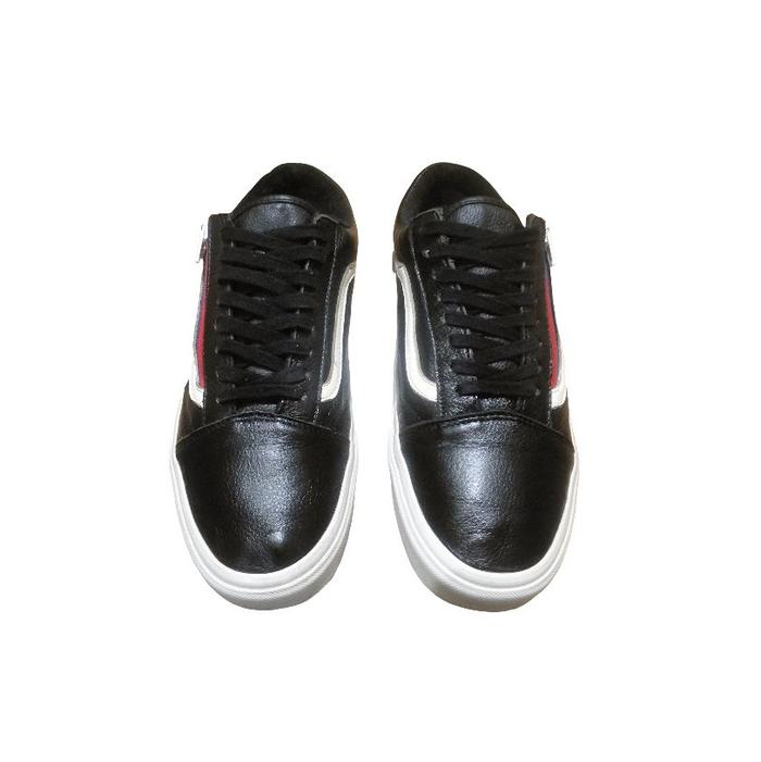 Vans Old Skool Zip Leather Black