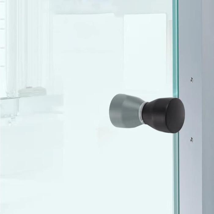 Tarikan Pintu Kaca Jepit Tarikan Handle Pintu Kamar Mandi 1set Lemari Glass Door Handle Glass Handle