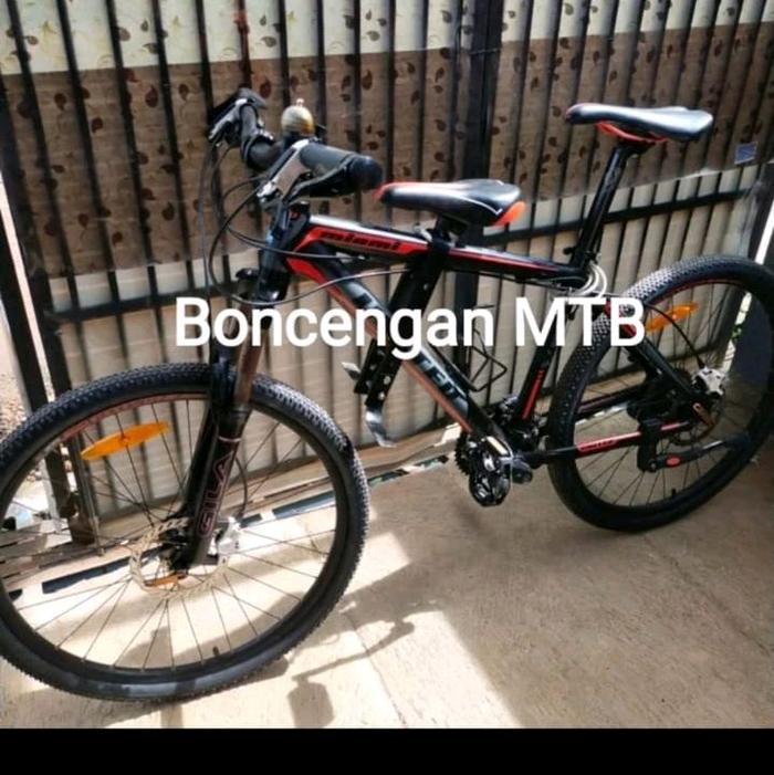 Boncengan depan sepeda MTB