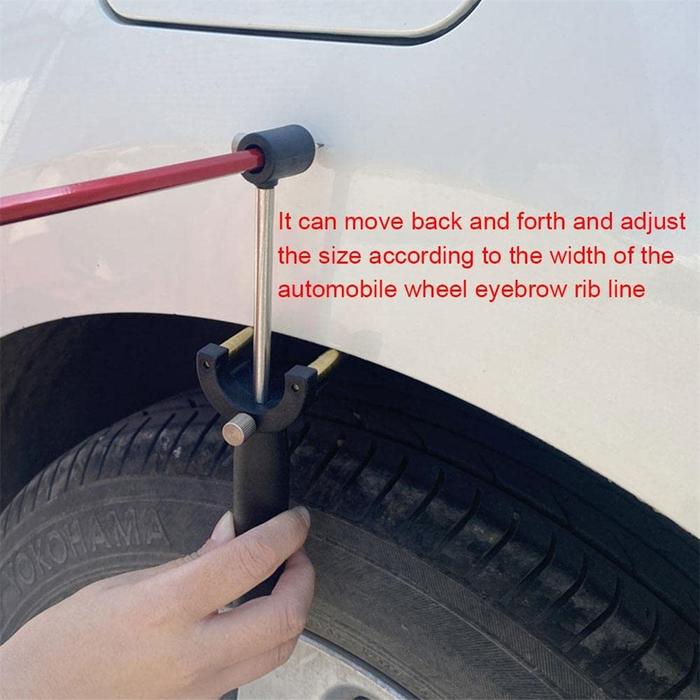 Parallel Scriber Adjustable Car Wheel Eyebrow Mark Scraper Automotive Sheet Metal Repair Tools Data 