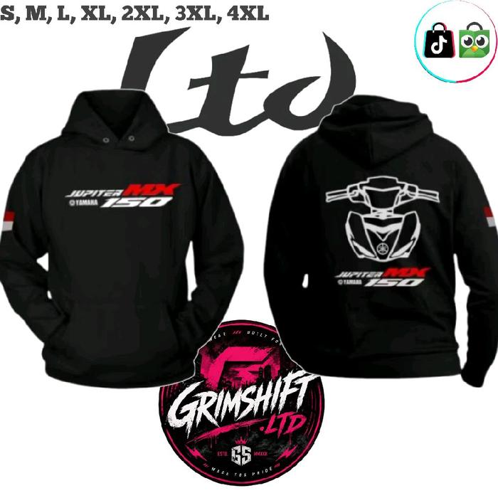 HOODIE MX KING 150CC TERBARU SWEATER MOTOR MX KING KEREN TEBAL DAN ADEM
