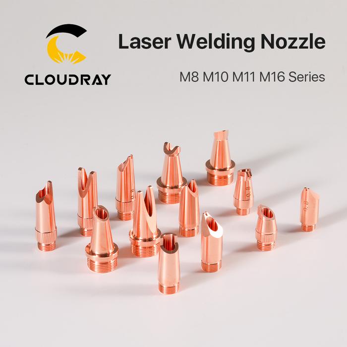 Nosel Las Laser Genggam Cloupson M8 M10 M11 M16 Benang Dudukan dengan