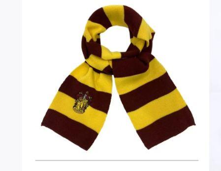 Syal scarf Harry Potter House Gryffindor Slytherin Hufflepuff Ravenclaw