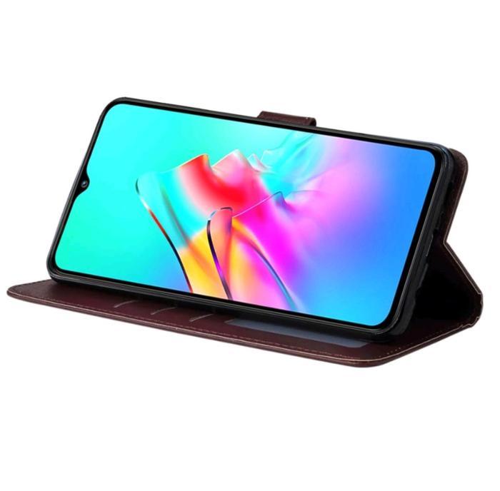 Flip Wallet For Realme C12 Narzo 30A Narzo 20 Premium Casing Handphone Cover Case Promo