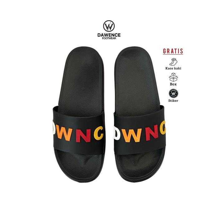 DAWENCE Piero Sandals - Sandal Sendal Selop Slip On Casual Pria Wanita original Terlaris Termurah