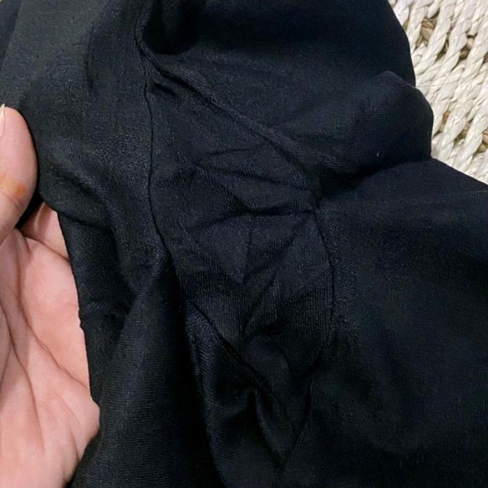 Legging Neron 903 Jombo/Xxxl Panjang Dewasa Lembut Hitam